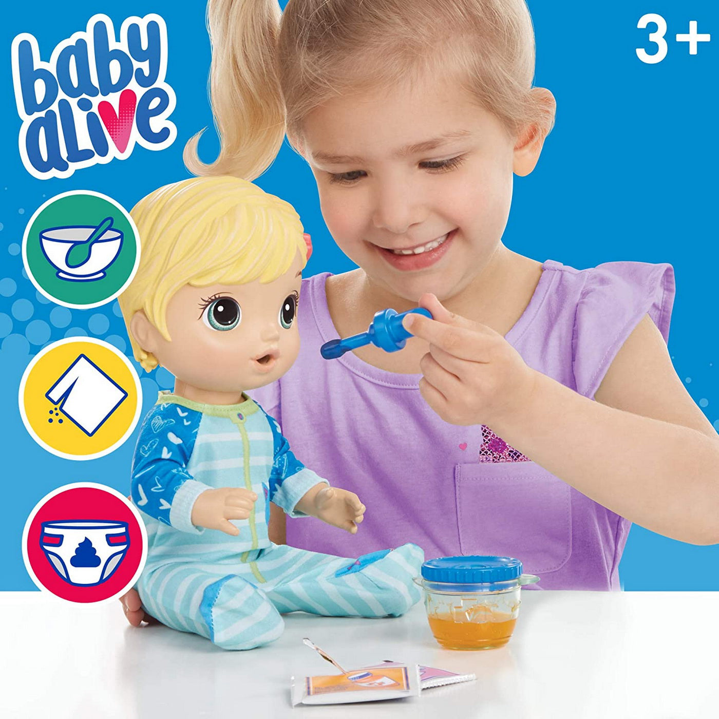 PAPUSA BABY ALIVE CU MEDICAMENTE DE PREPARAT