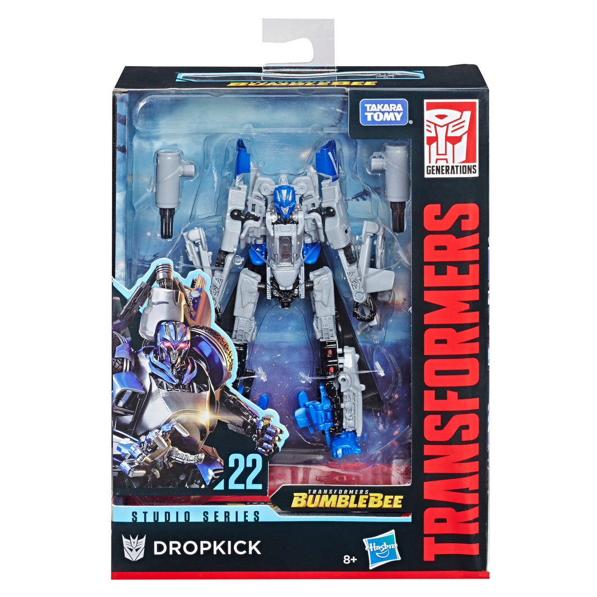 TRANSFORMERS ROBOT DELUXE DECEPTICON DROPKICK