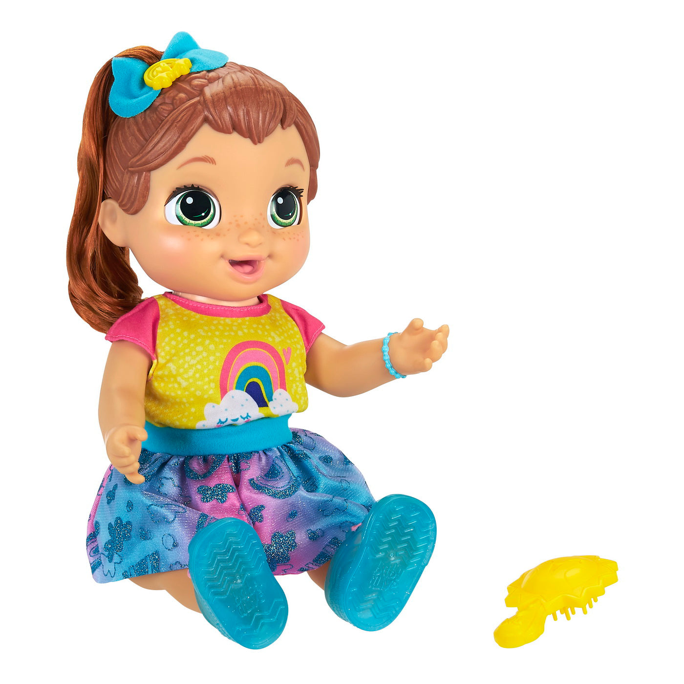 PAPUSA SURPRIZA BABY ALIVE CARE CHIAR CRESTE SI VORBESTE IN LIMBA ROMANA