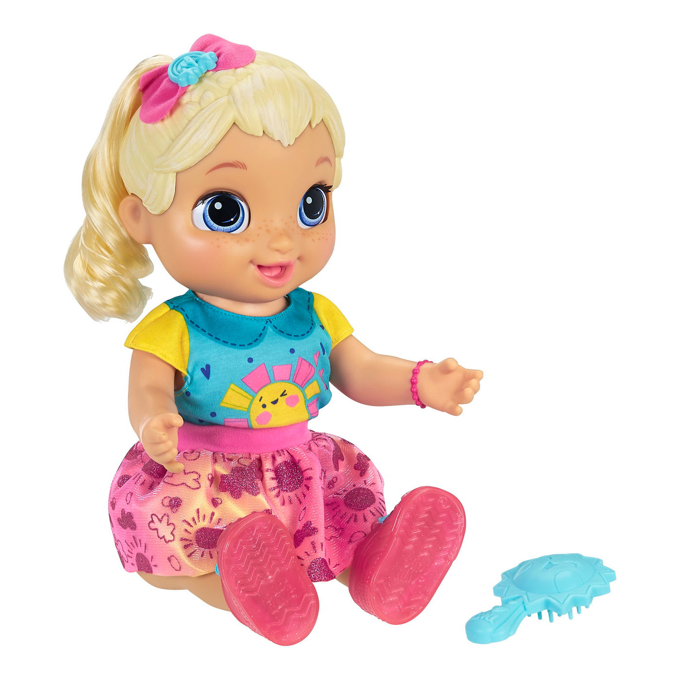 PAPUSA SURPRIZA BABY ALIVE CARE CHIAR CRESTE SI VORBESTE IN LIMBA ROMANA