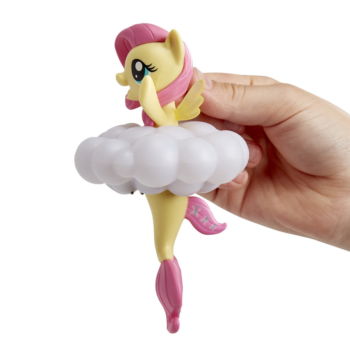 PONEI SIRENA FLUTTERSHY CU LUMINI CURCUBEU