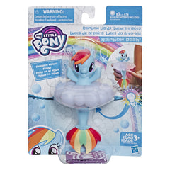 PONEI SIRENA RAINBOW DASH CU LUMINI CURCUBEU