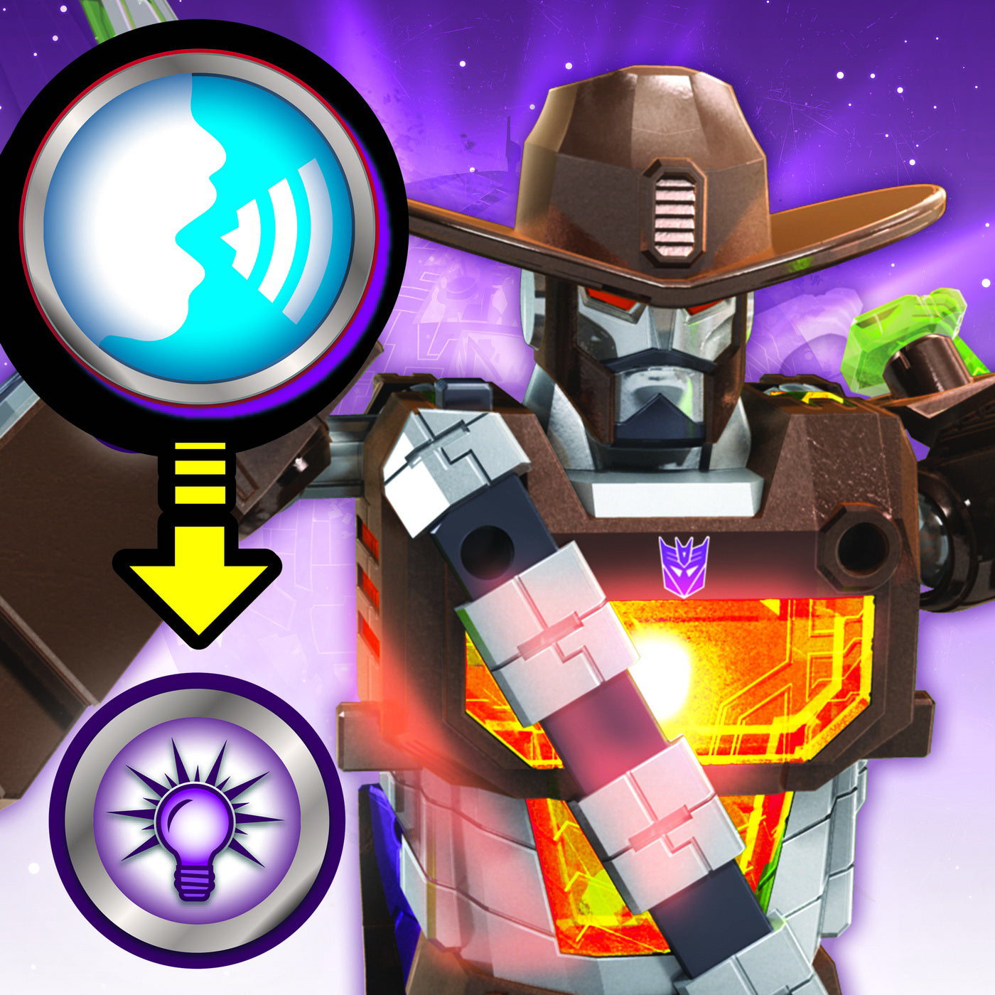 TRANSFORMERS ROBOT DECEPTICON WILDWHEEL BATTLE CALL TROOPER