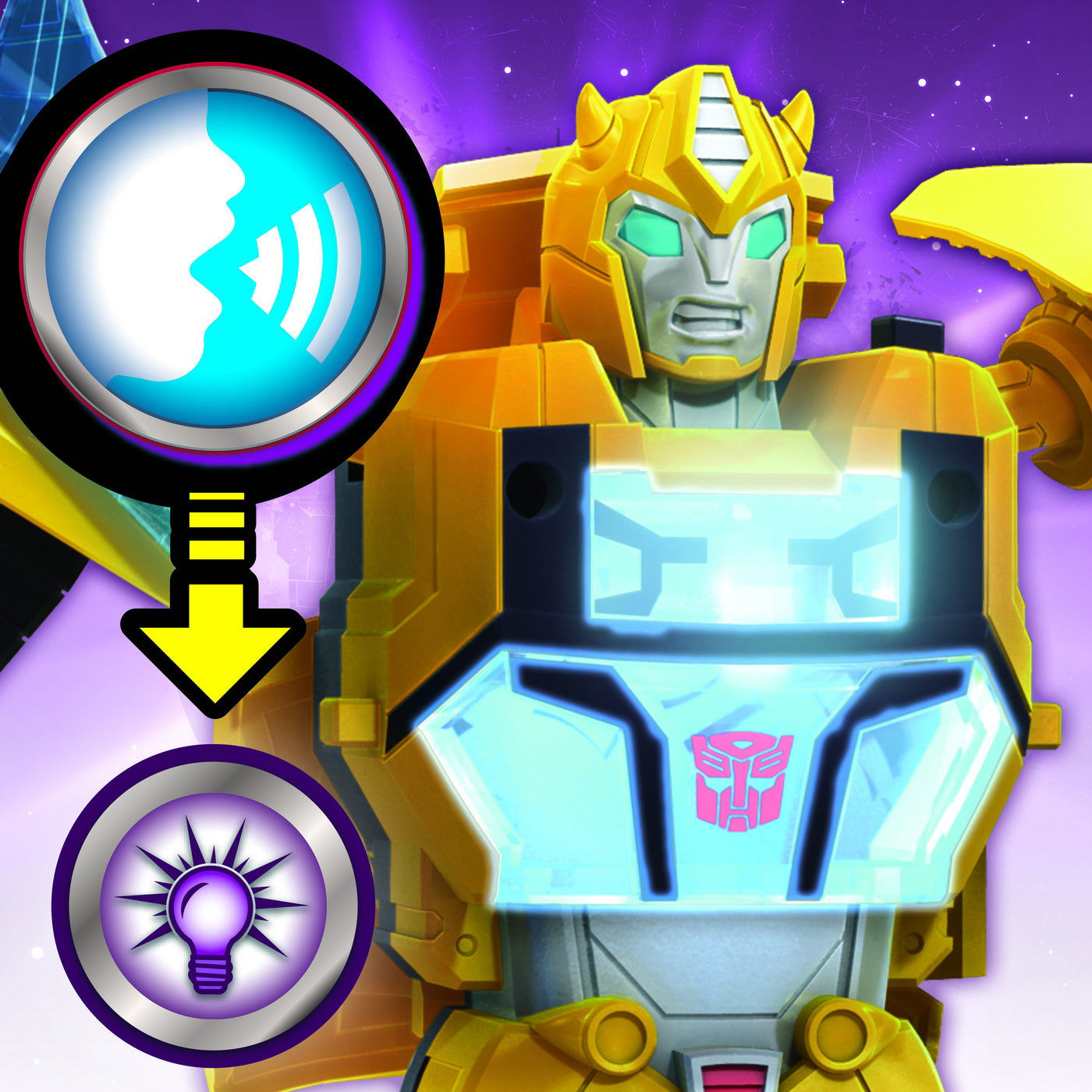 TRANSFORMERS ROBOT BUMBLEBEE BATTLE CALL TROOPER