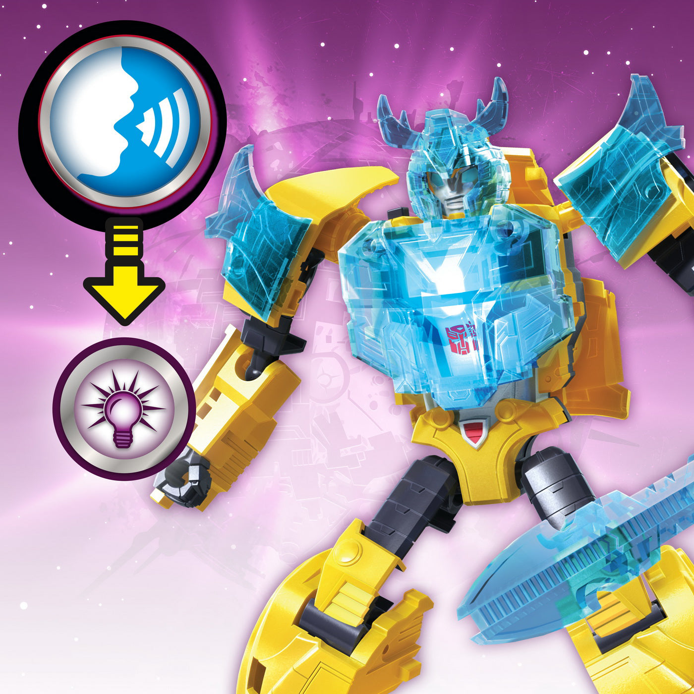 TRANSFORMERS ROBOT BUMBLEBEE BATTLE CALL TROOPER