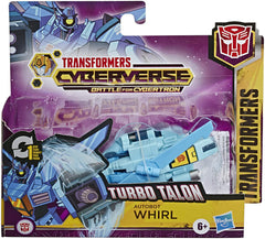 TRANSFORMERS ROBOT VEHICUL CYBERVERSE 1 STEP AUTOBOT WHIRL