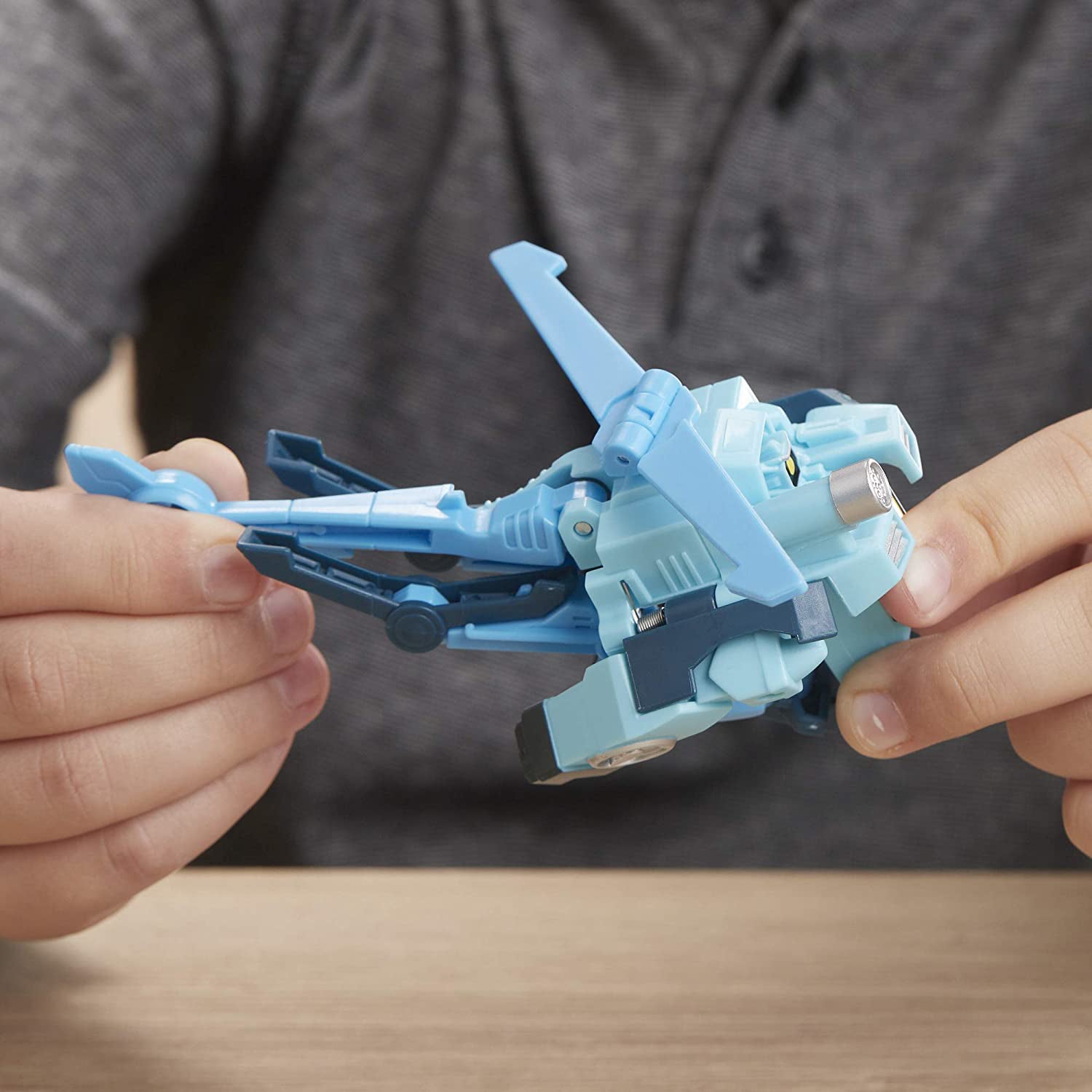 TRANSFORMERS ROBOT VEHICUL CYBERVERSE 1 STEP AUTOBOT WHIRL