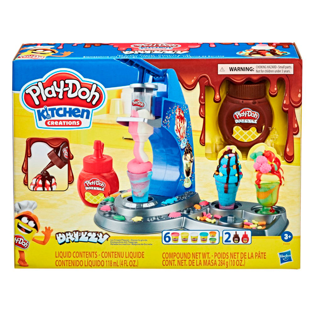 PLAYDOH SUPER SETUL DE INGHETATA CU TOPPING