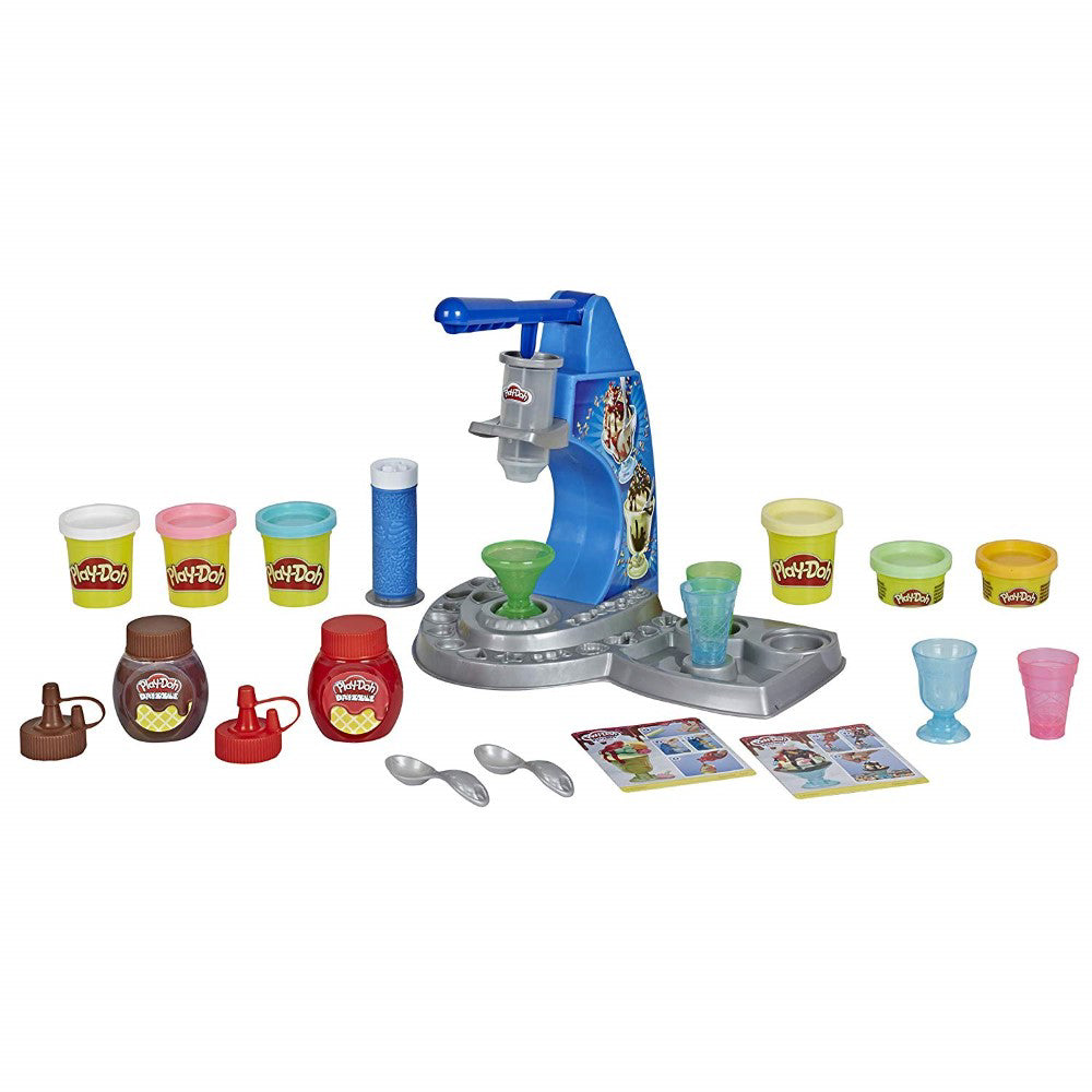 PLAYDOH SUPER SETUL DE INGHETATA CU TOPPING