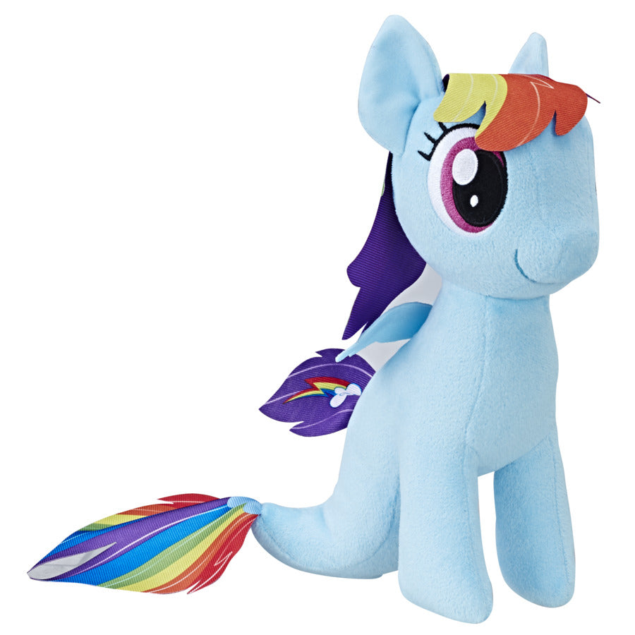 MLP SOFT PLUS 25CM RAINBOW DASH CU CODITA DE SIRENA