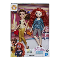 SET DISNEY PAPUSI PRINTESE BELLE SI MERIDA