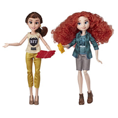SET DISNEY PAPUSI PRINTESE BELLE SI MERIDA