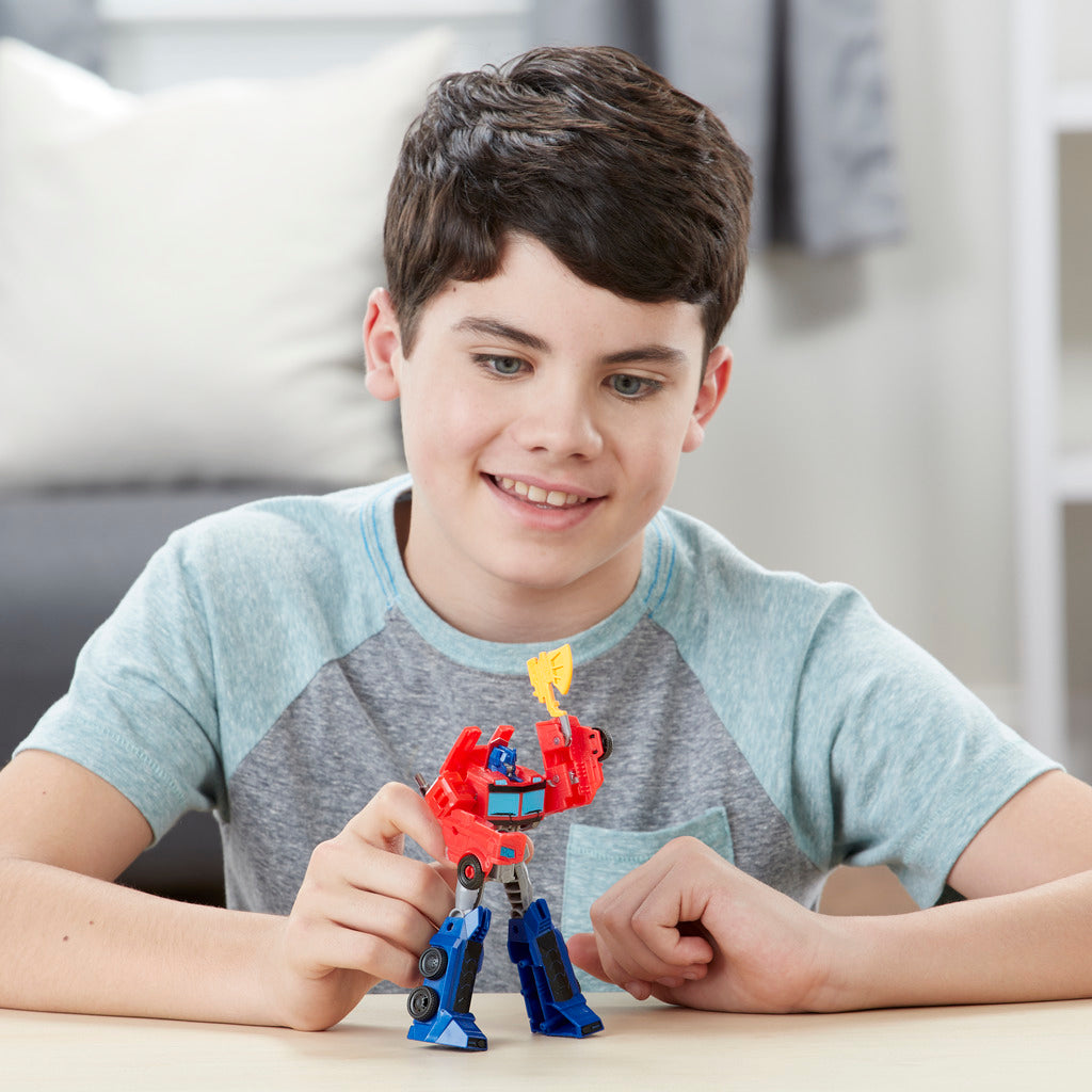 TRANSFORMERS CYBERVERSE WARRIOR OPTIMUS PRIME