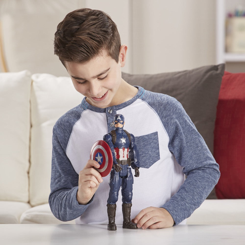 AVENGERS FIGURINA TITAN HERO MOVIE CAPITAN AMERICA 29CM