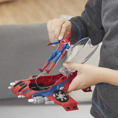 SPIDER-MAN NAVA CU LANSATOR SI FIGURINA