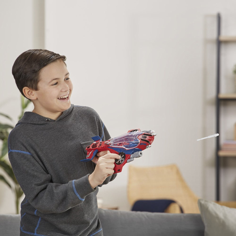 SPIDER-MAN NAVA CU LANSATOR SI FIGURINA