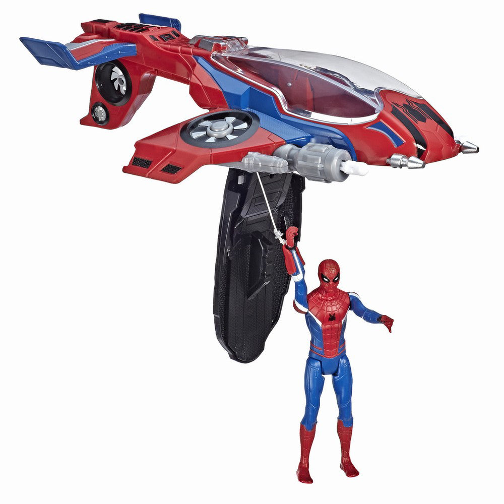 SPIDER-MAN NAVA CU LANSATOR SI FIGURINA