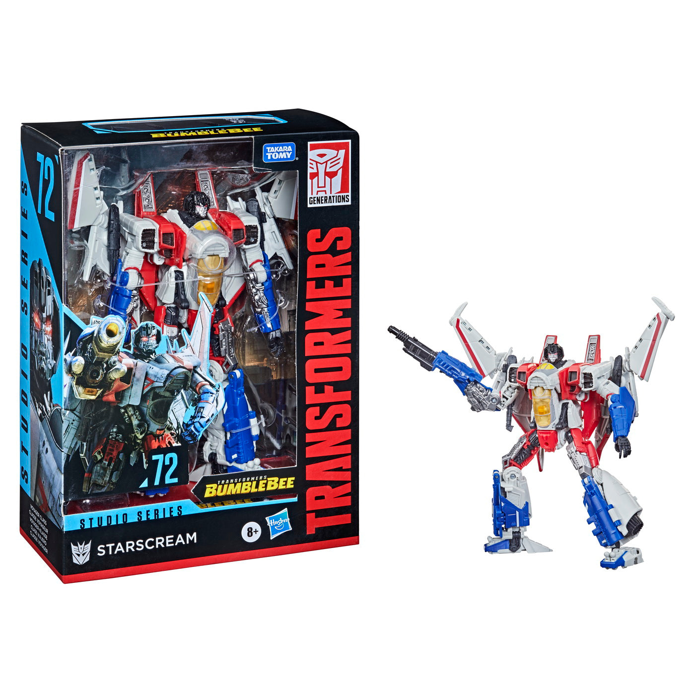 TRANSFORMERS ROBOT BUMBLEBEE STARSCREAM STUDIO SERIES