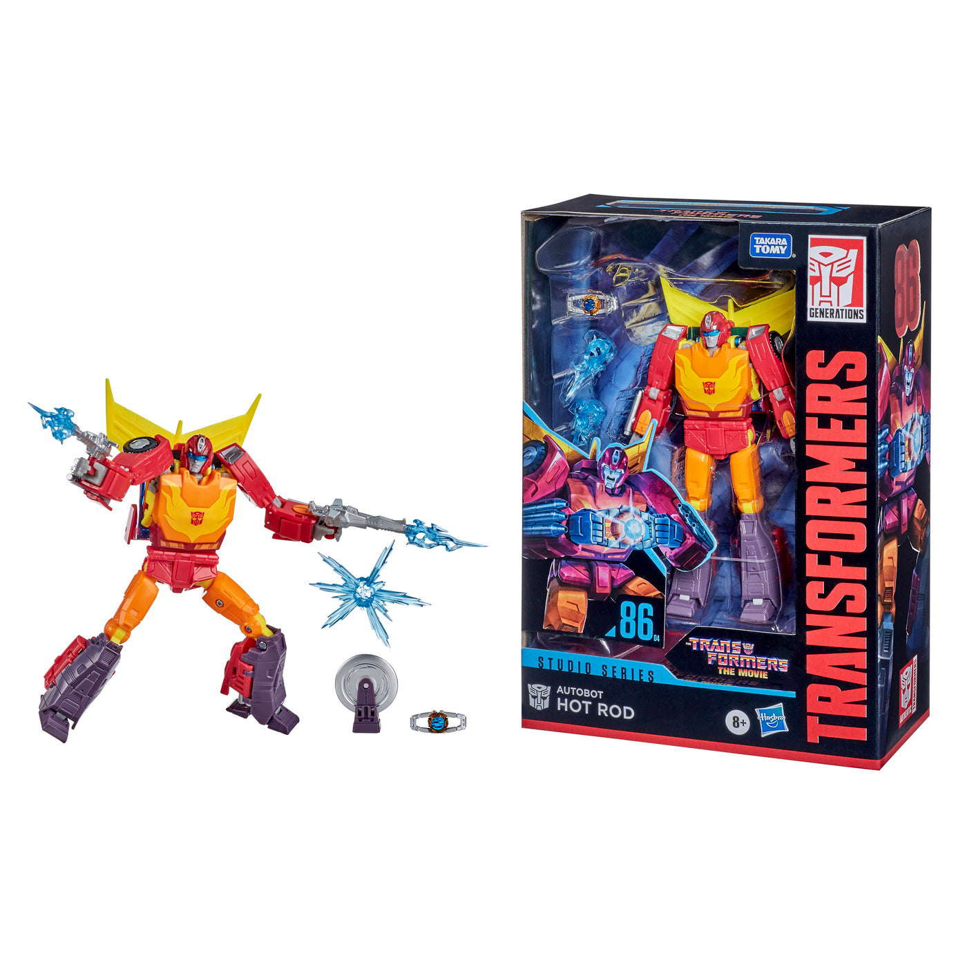 TRANSFORMERS GEN SERIES VOYAGER HOT ROD 17CM