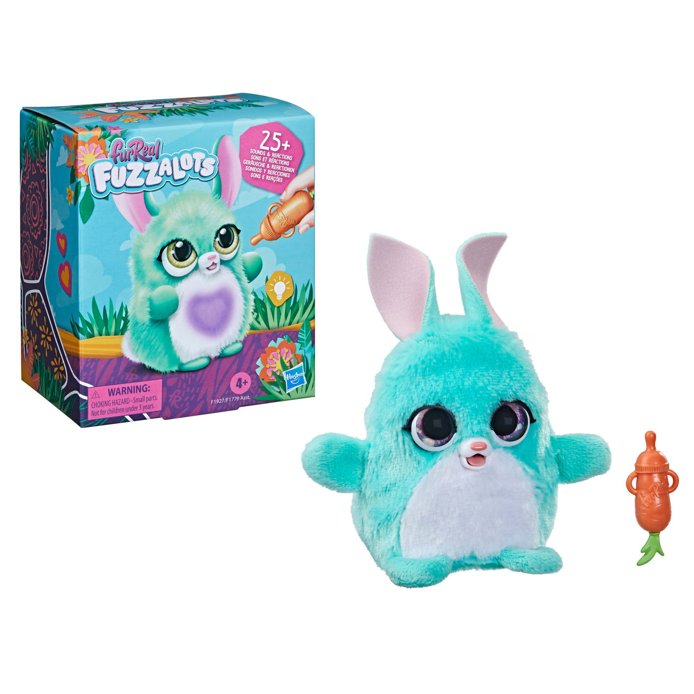 FURREAL FUZZALOTS IEPURAS