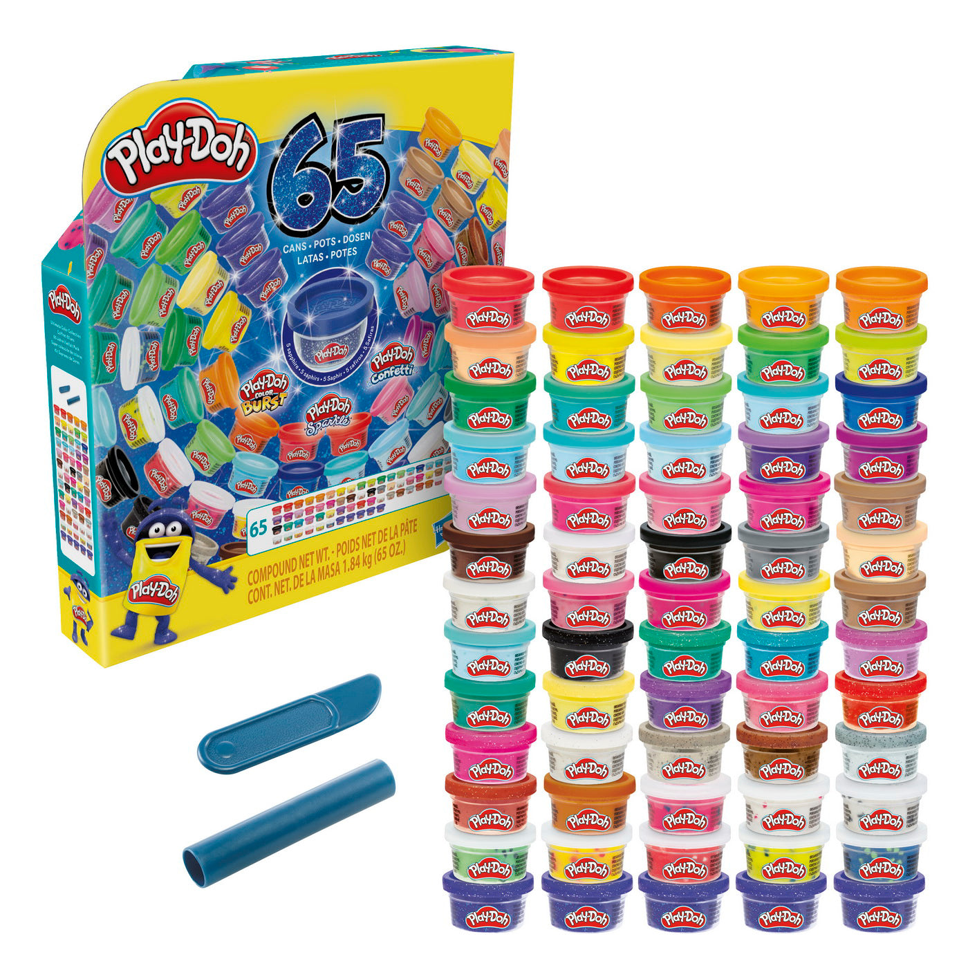 PLAY DOH COLECTIE 65 CUTITUTE