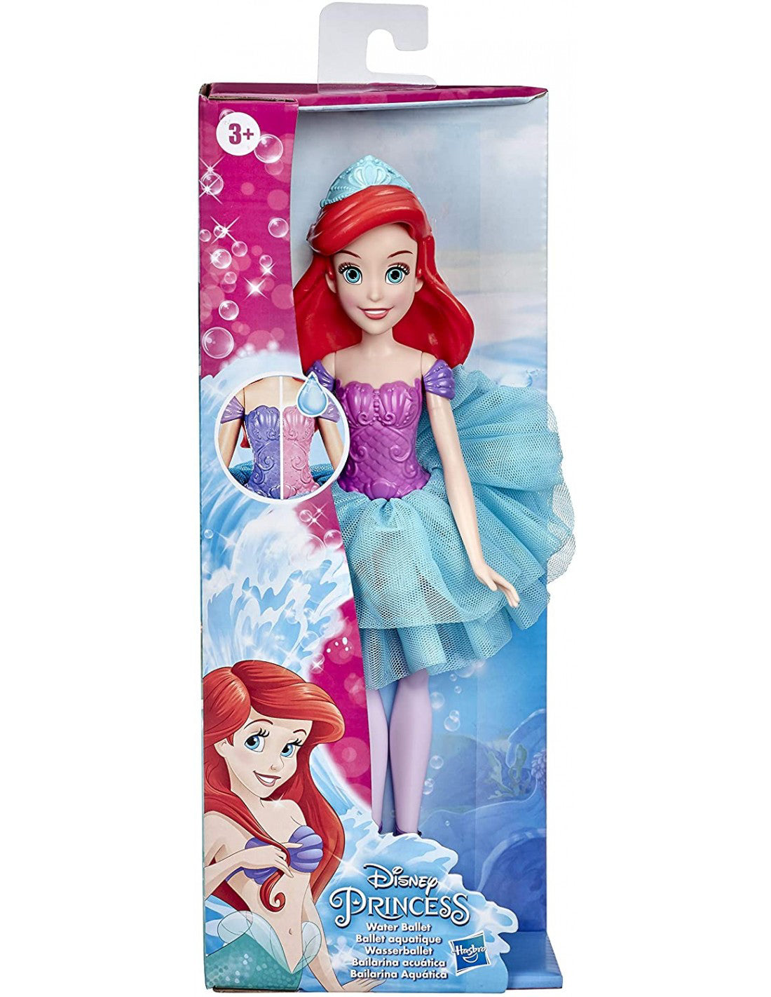 DISNEY PRINCESS ARIEL PRINTESA BALERINA