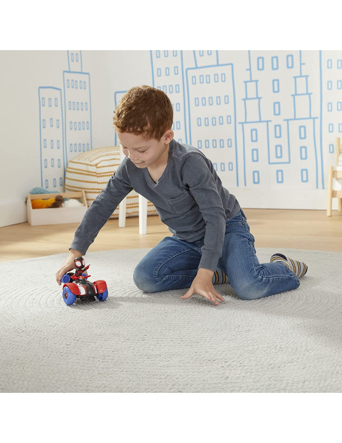 SPIDEY PRIETENII EXTRAORDINARI SET VEHICUL SI FIGURINA SPIDEY