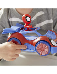 SPIDEY PRIETENII EXTRAORDINARI SET VEHICUL SI FIGURINA MILES MORALES
