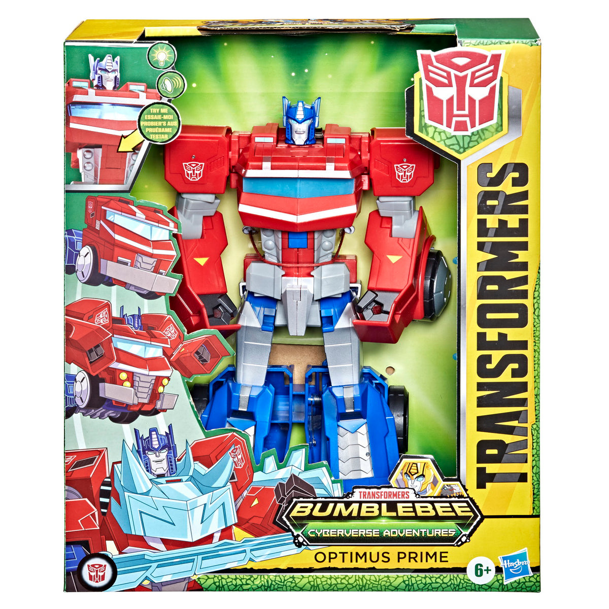 TRANSFORMERS CYBERVERSE FIGURINA OPTIMUS PRIME 25CM