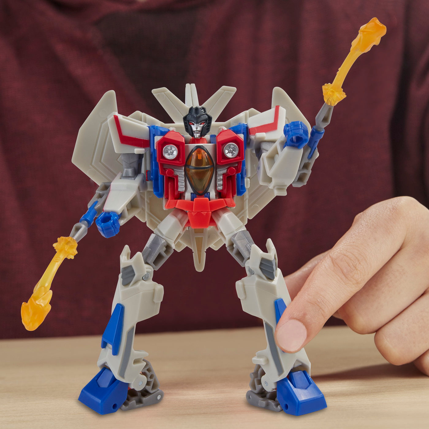 TRANSFORMERS ROBOT VEHICUL CYBERVERSE DELUXE STARSCREAM