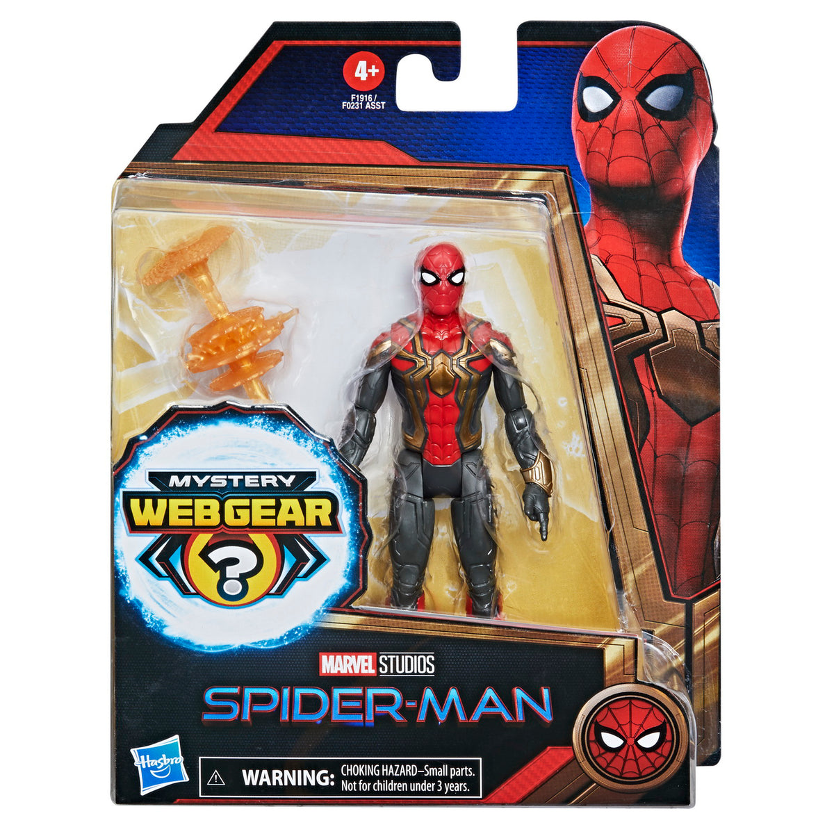 SPIDER-MAN MYSTERY WEBGEAR FIGURINA IRON SPIDER 15CM