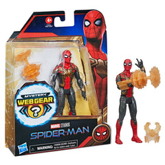 SPIDER-MAN MYSTERY WEBGEAR FIGURINA IRON SPIDER 15CM