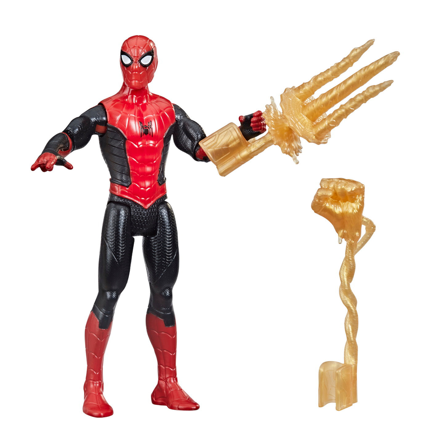 SPIDER-MAN MYSTERY WEBGEAR FIGURINA SPIDER-MAN IN COSTUM ROSU SI NEGRU 15CM