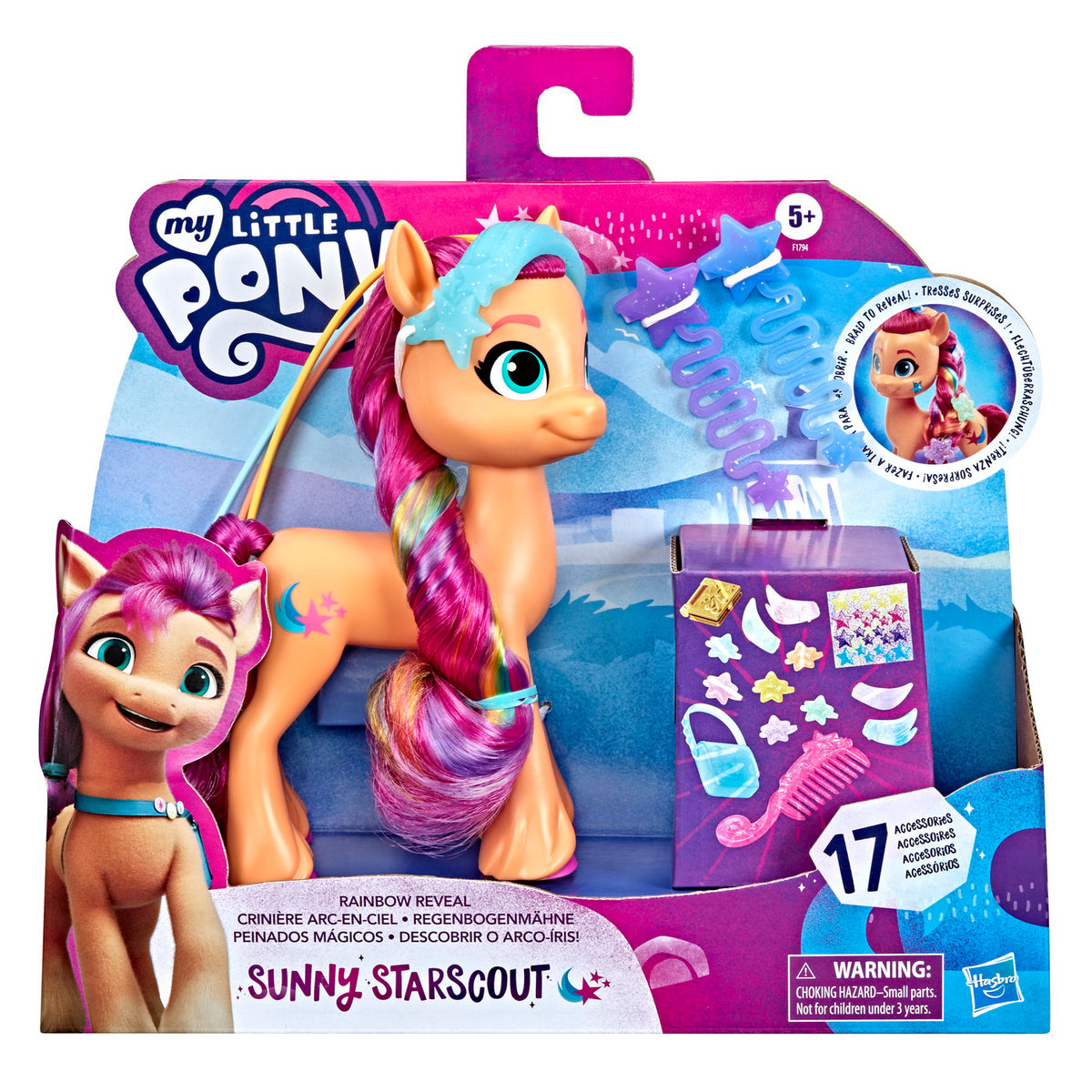 MY LITTLE PONY RAINBOW REVEAL FIGURINA SUNNY STARSCOUT