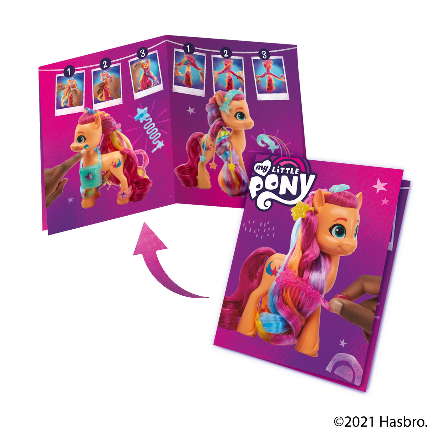 MY LITTLE PONY RAINBOW REVEAL FIGURINA SUNNY STARSCOUT