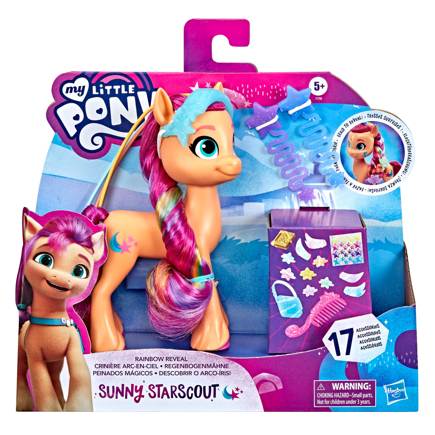 MY LITTLE PONY RAINBOW REVEAL FIGURINA SUNNY STARSCOUT