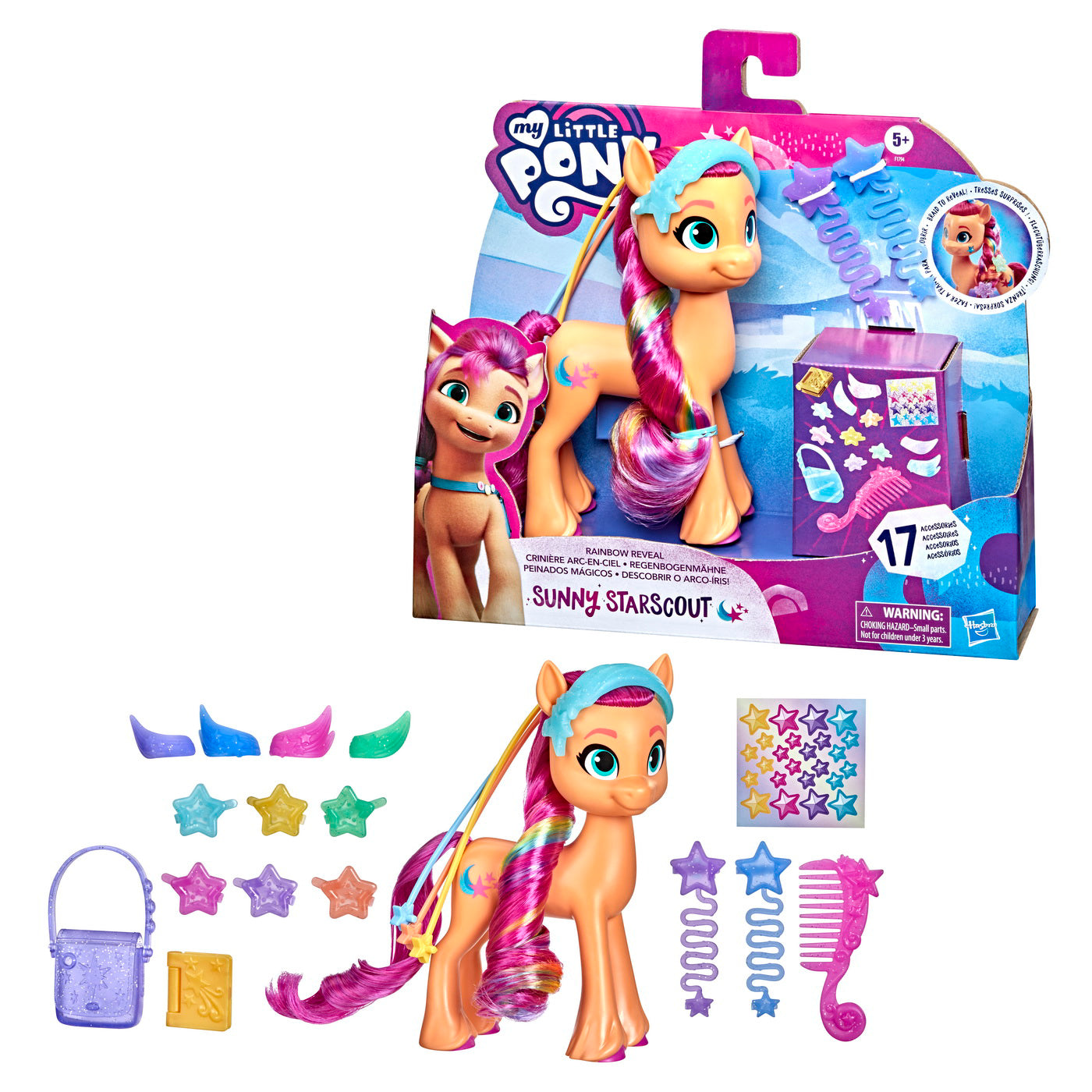 MY LITTLE PONY RAINBOW REVEAL FIGURINA SUNNY STARSCOUT