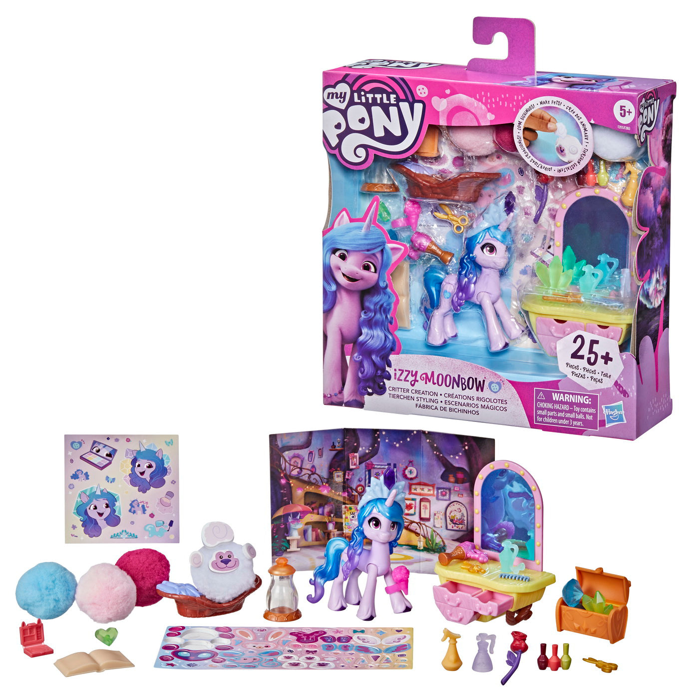 MY LITTLE PONY SCENA DE FILM IZZY MOON BOW