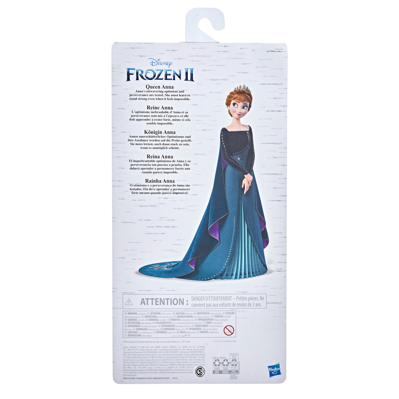 FROZEN2 PAPUSA REGINA ANNA DIN REGATUL DE GHEATA II