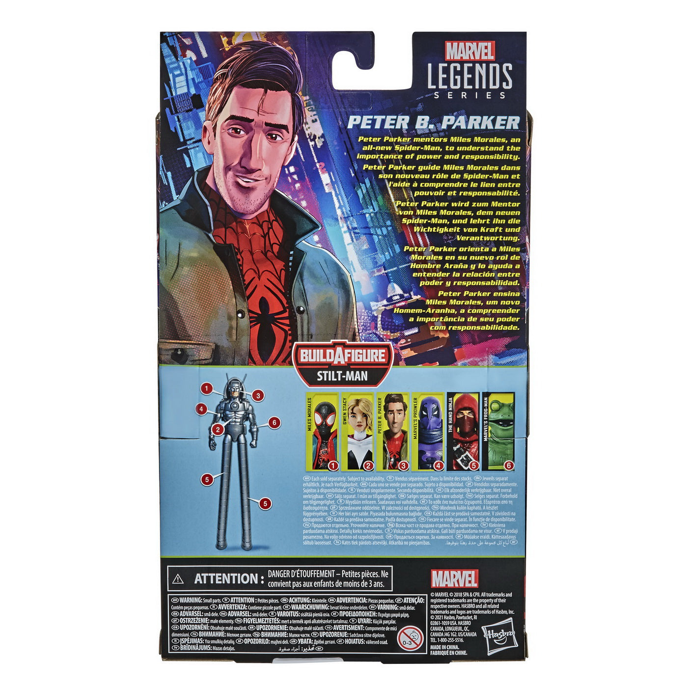 SPIDER-MAN LEGENDS FIGURINA PETER B. PARKER