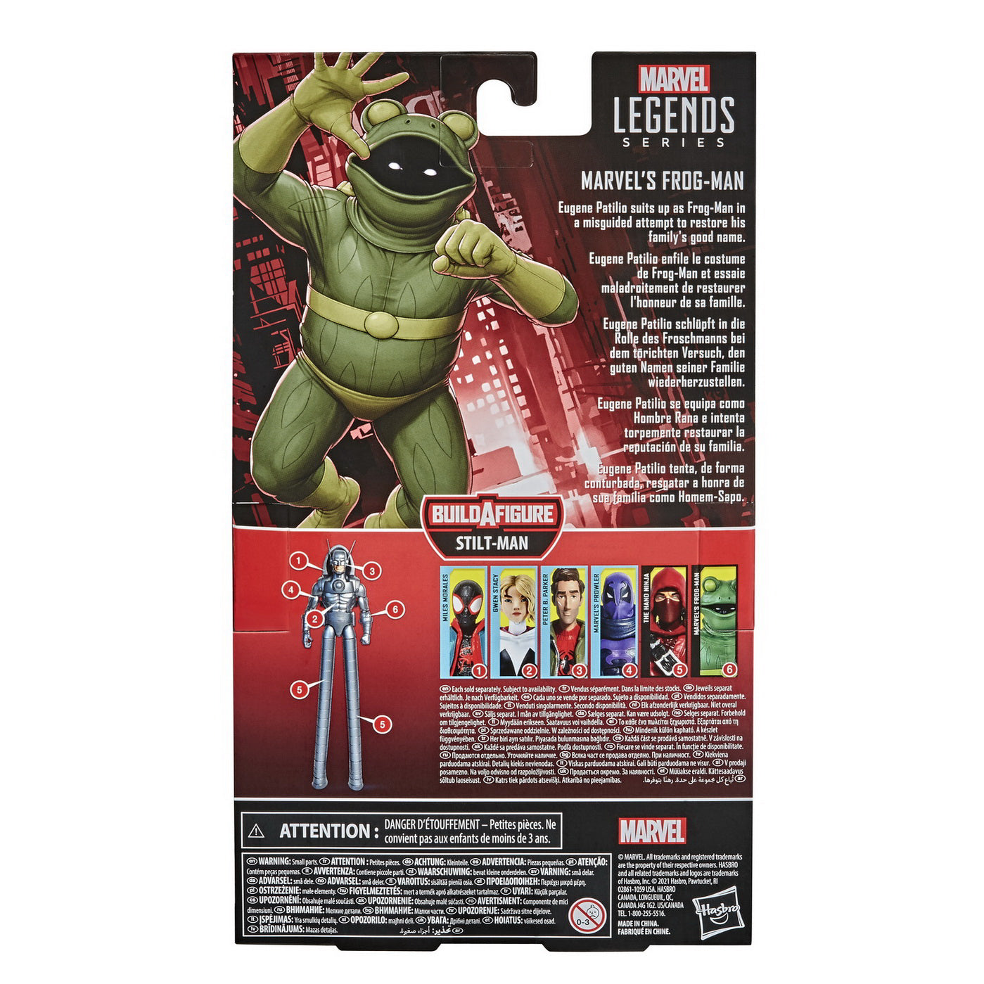 SPIDER-MAN LEGENDS FIGURINA OMUL BROASCA