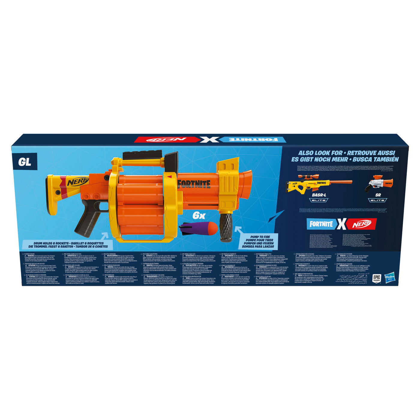 BLASTER NERF FORTNITE GL LANSATORUL DE RACHETE