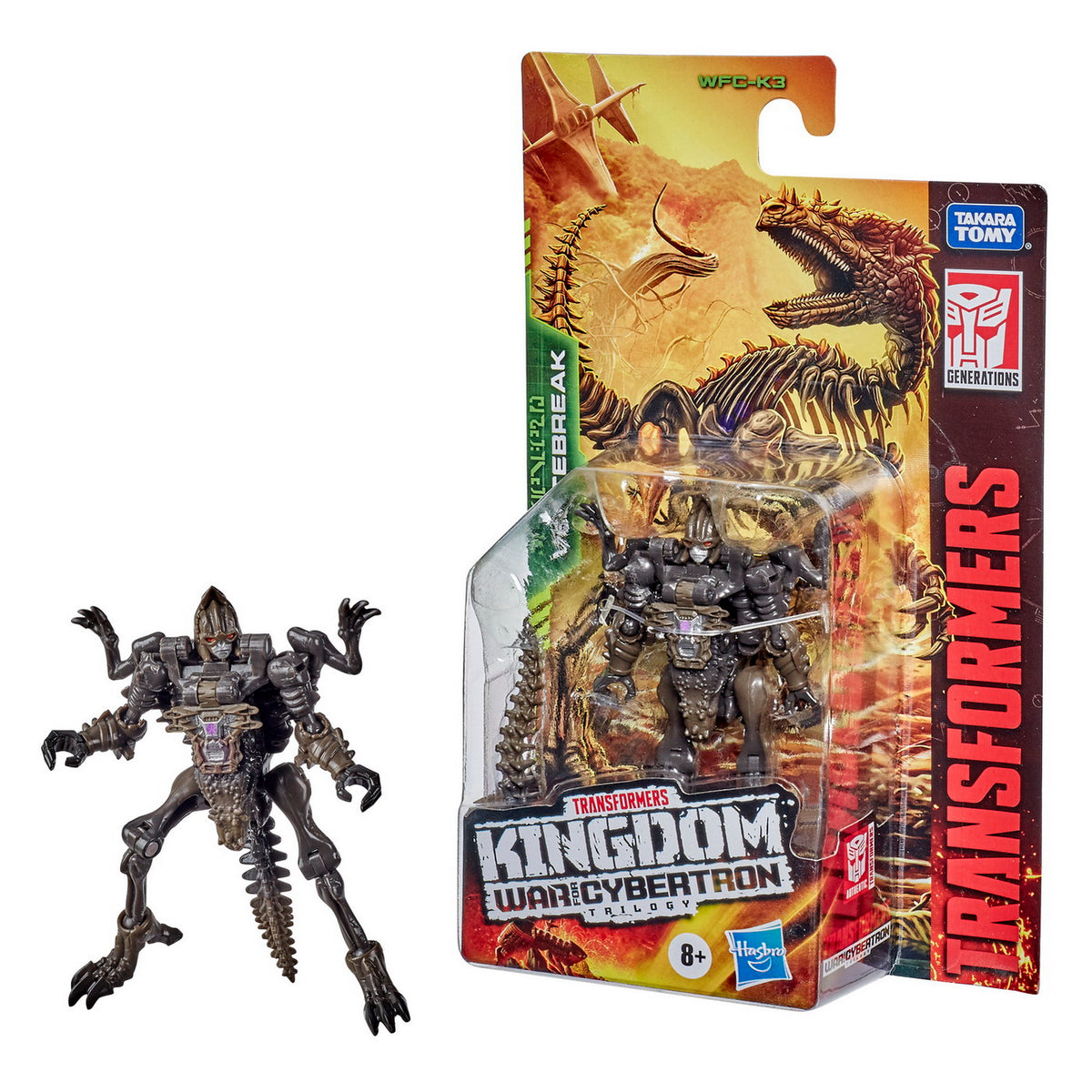 TRANSFORMES ROBOT DECEPTICON VERTEBREAK SERIA WAR FOR CYBERTRON