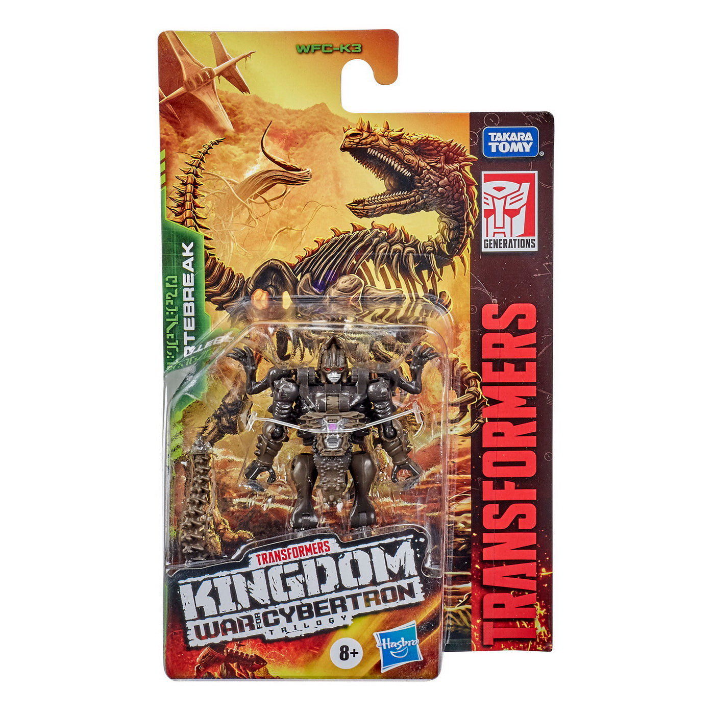TRANSFORMES ROBOT DECEPTICON VERTEBREAK SERIA WAR FOR CYBERTRON