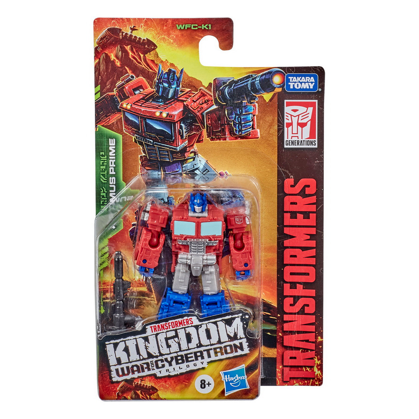 TRANSFORMES ROBOT AUTOBOT OPTIMUS PRIME SERIA WAR FOR CYBERTRON