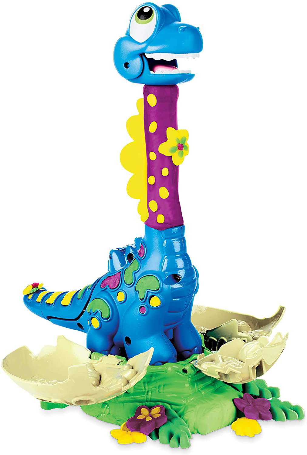 PLAYDOH DINOZAURUL BRONTO CRESTE IN INALTIME