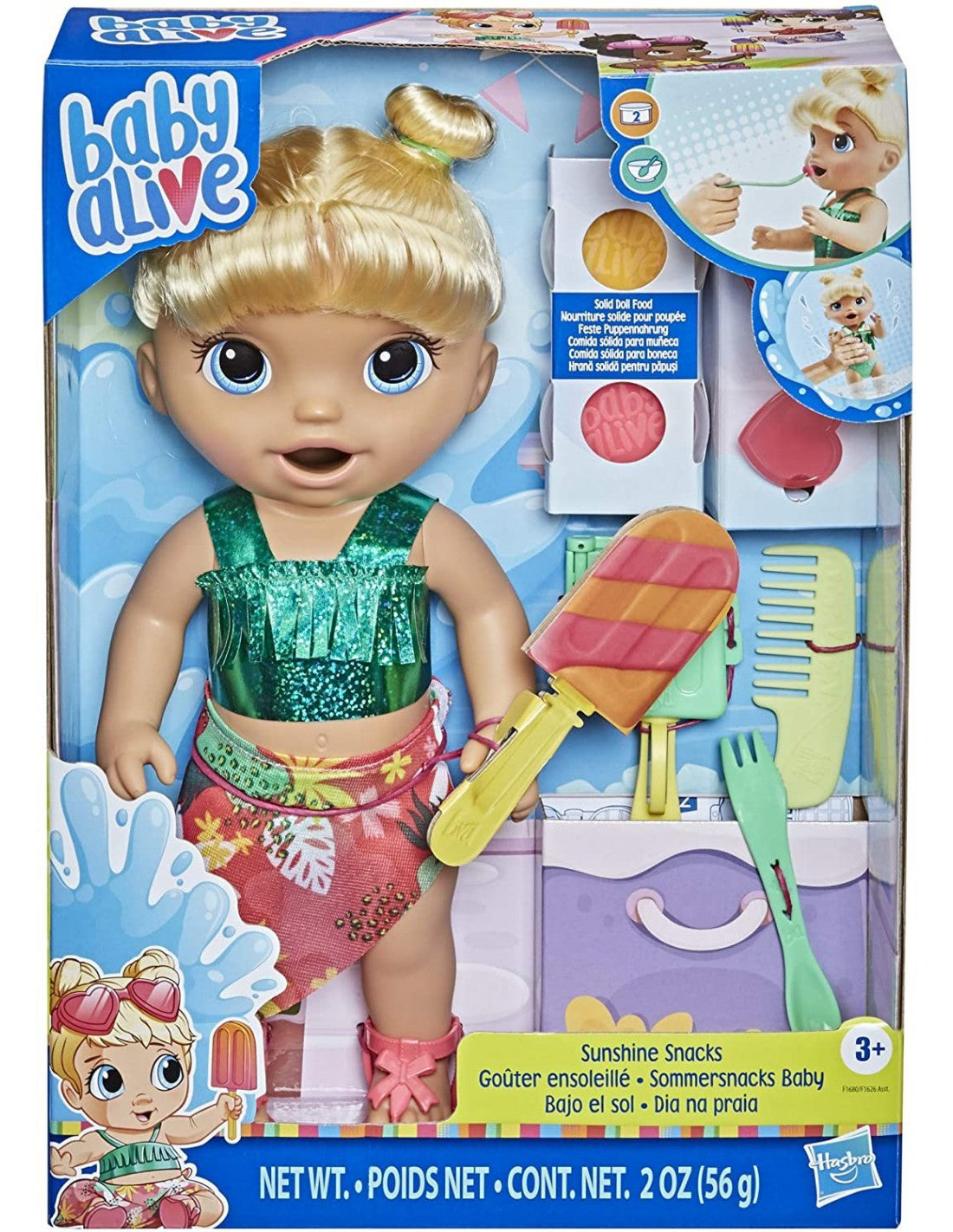 BEBELUS BABY ALIVE SUNSHINE SNACK