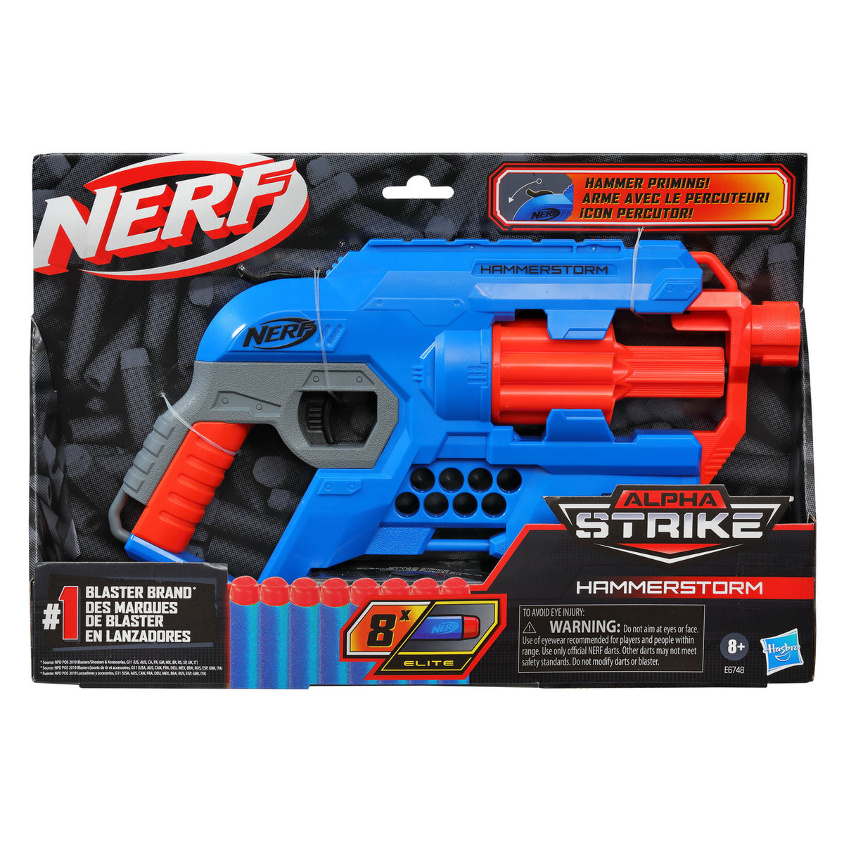 BLASTER NERF ALPHA STRIKE HAMMERSTORM