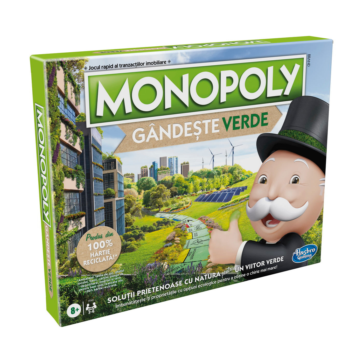 MONOPOLY GO GREEN LIMBA ROMANA
