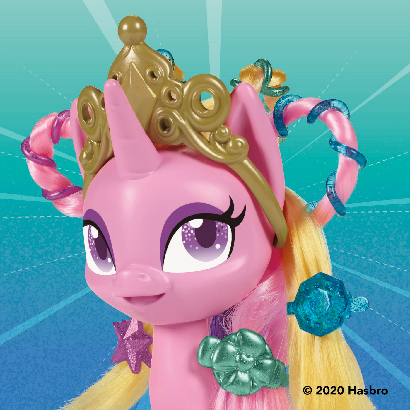 MY LITTLE PONY SET BEST HAIR DAY PRINTESA CADANCE